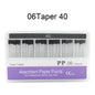 WELLCK 1 Box Dental Absorbent Paper Points Sterile Mixed Sizes 02 04 06 Taper 15-40# For Dentist Use Dentistry Materials