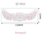 1pc Hot Stamping Freckles Makeup Sticker Metallic Radiation Golden Silver  Fake Freckles Temporary Tattoo Stickers Face Makeup