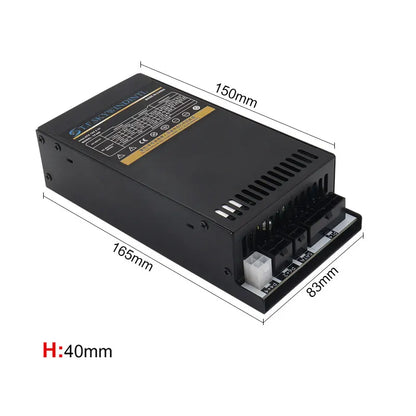 ONLY 220V Flex ATX 350W Power Supply Fully Modular PSU Full Voltage 220V AC Full Power for POS AIO System Desktop Gaming Power