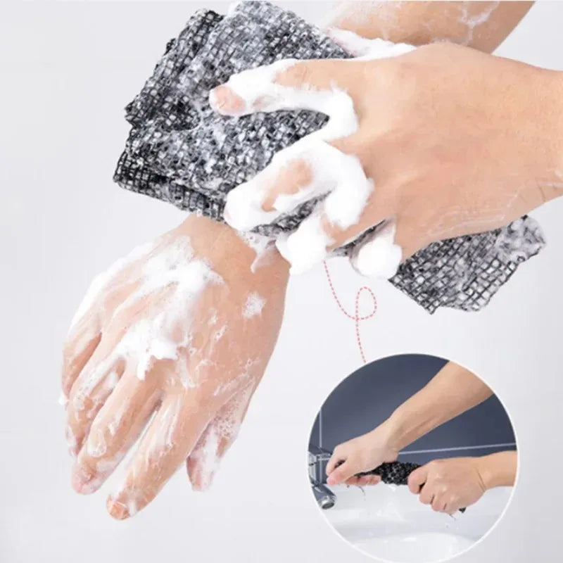 Unisex Back Exfoliating Scrub - Shower Body Scrub for Men Women, Gentle Skin Care