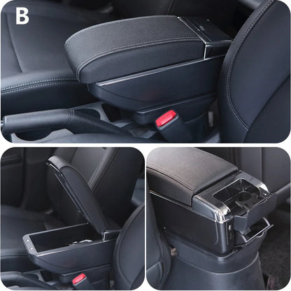For Kia Picanto Armrest Box For Kia Picanto 3X-Line interior Retrofit parts car accessories Storage box Simple installation