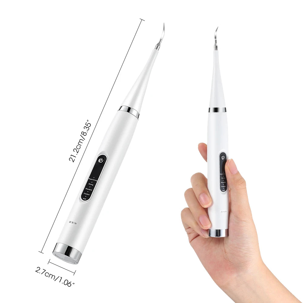 Electric Dental Scaler For Teeth Tartar Stain Tooth Calculus Remover Electric Teeth Plaque Cleaner Dental Stone Removal