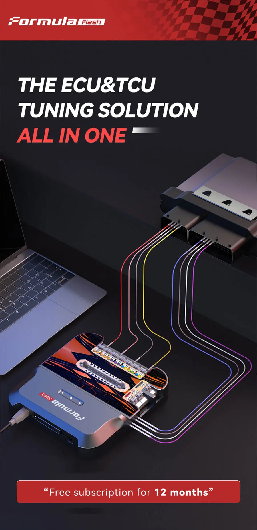 2025 FormulaFLash ECU TCU Chip Tuning Programmer Supports Bench Boot Mode Read Write EEPROM / FLASH MD1CS018 MD1CS016