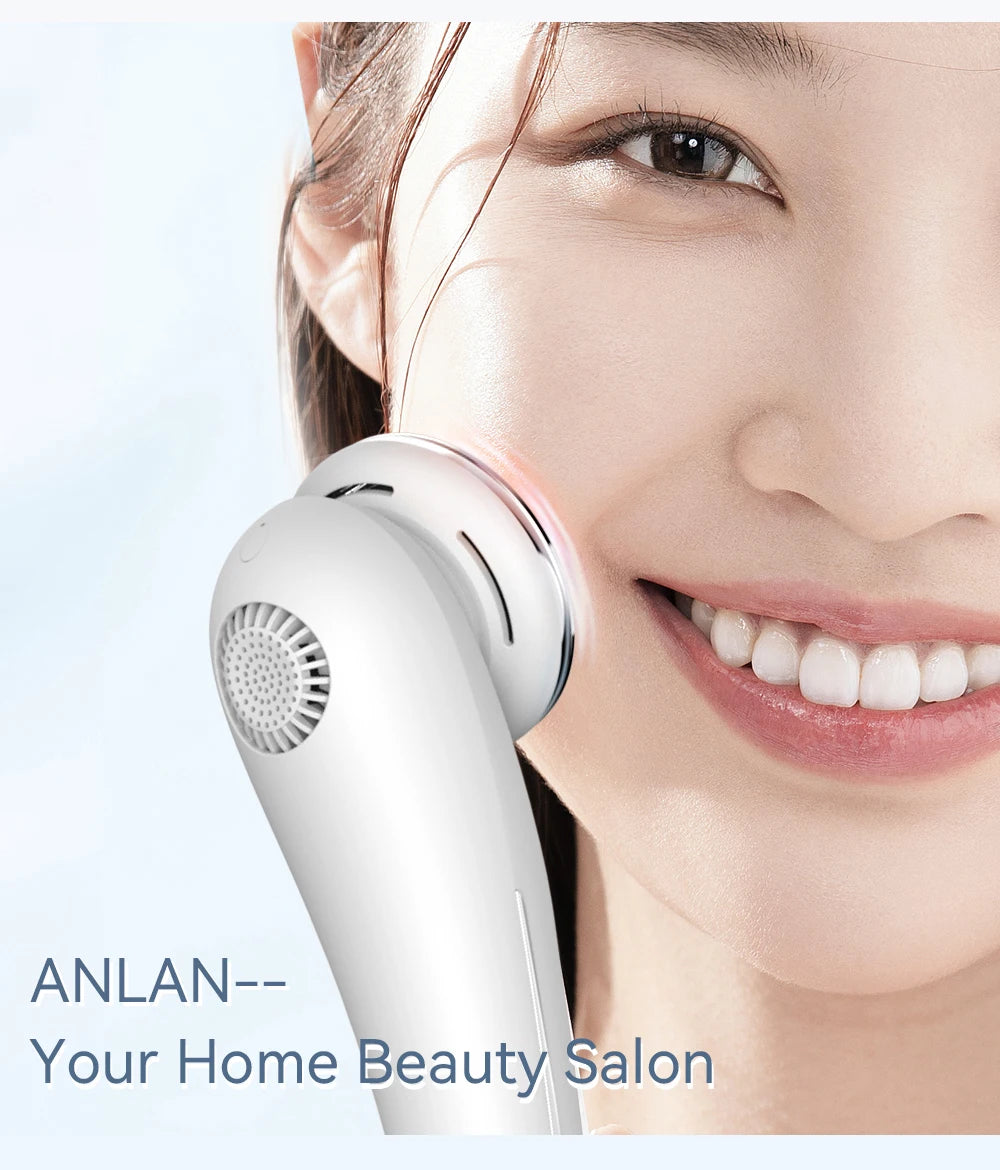 ANLAN Facial Massager Pro Microcurrent Face Lifting Skin Rejuvenation with Cold Deep Cleaning Anti-aging Skincare Beauty Device