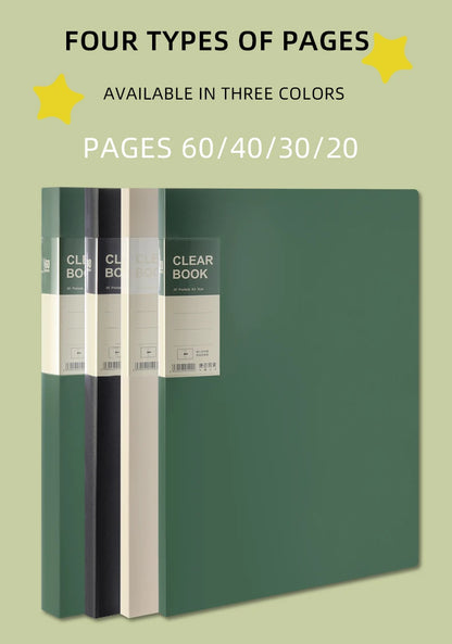 A3 Side-Entry Art Portfolio for Students - Painting Folder, Poster, Sketch Paper, Insert Pockets, Certificate Holder 20-60Pages