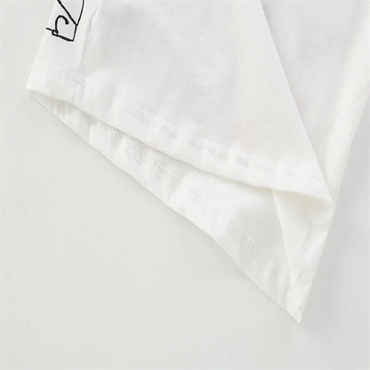 Jumping Meters 3-8T Fashion Design Kids Tees Hot Selling Cotton Summer Girls Tshirts Baby Clothes Children's Tees Tops