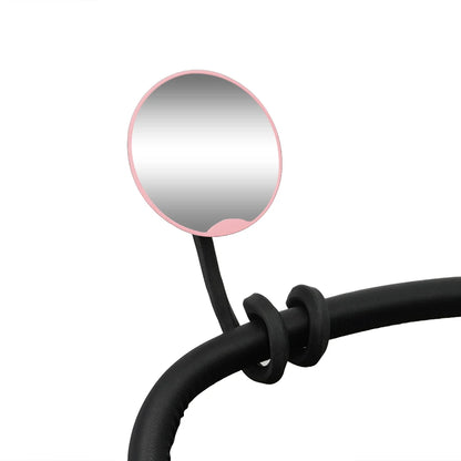 1PC Stroller Mirror - Adjustable 360° Crash Tested And Shatterproof Stroller Mirror with silicone leg- See Baby's Face on Walks.