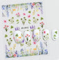 3d Nail Art Decals Spring Booming Violets Lavenders Purple Blue Pink Flowers Butterflys Stickers Decoration For Nail Tips Beauty
