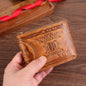 Men Wallet with Zipper 100 US Dollar Pattern Card Holder Coin Pocket Purse Cartera Hombre Carteras