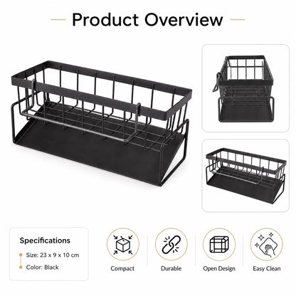 Kitchen Sink Drain Rack Sponge Storage Flexible Faucet Holder Soap Drainer Towel Rack Shelf Organizer Kitchen Accessories