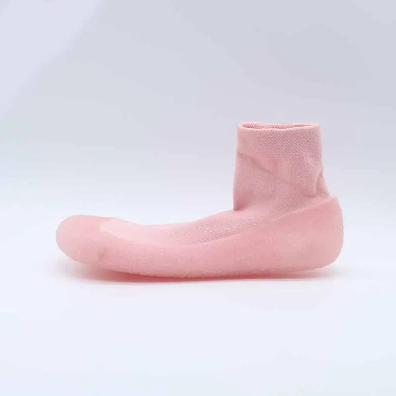 Woman Anti-slip Yoga Fitness Socks Shoes Children Kids Teen Girls Luminous Sport Socks Breathable Cotton Non-slip Jelly Shoes