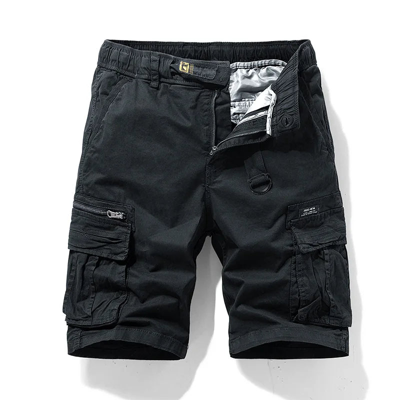 New Summer Men Cotton Cargo Camouflage Shorts Men Clothing Casual Breeche Bermuda Beach Jogger Shorts Male Hot Dropshipping