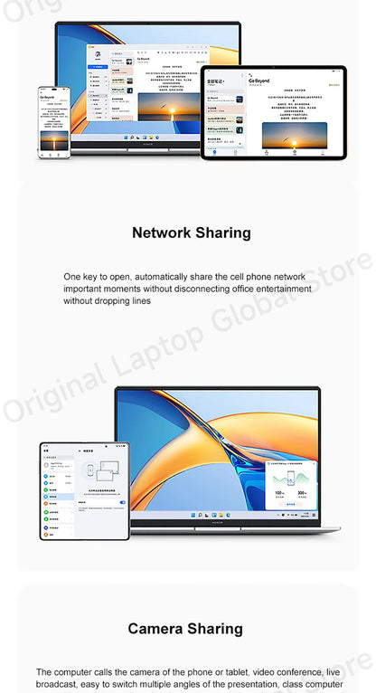 Honor Laptops X14/X16 2024 Riptide Edition R5 7640HS 16GB 512GB/1TB/2TB 60Hz IPS Screen 60Wh Ultra Large Battery Capacity Laptop