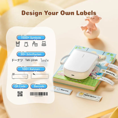 Niimbot D110 D11H 300dpi Bluetooth Label Printer Compact Wireless&Feature-Rich for Labeling Excellence Mobile Phone Durabiility