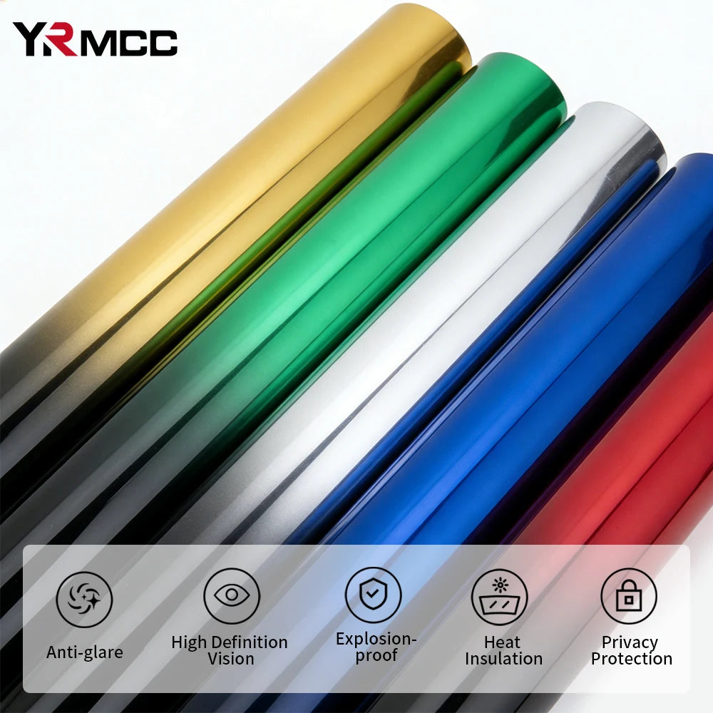 50cmx300cm Window Tinting Film for Car Glass Shading Anti-UV Protection Tinted Window Film Heat Insulation Automotive Insulfilm