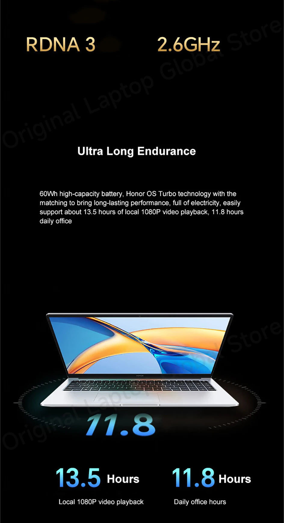 Honor Laptops X14/X16 2024 Riptide Edition R5 7640HS 16GB 512GB/1TB/2TB 60Hz IPS Screen 60Wh Ultra Large Battery Capacity Laptop