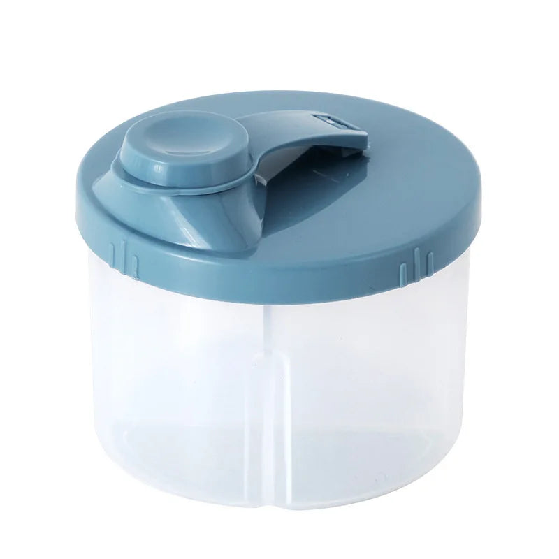 4 Compartments Baby Food Storage Box Newborn Milk Powder Newborn Baby Things Snacks CupsContainer Formula Dispenser Portable
