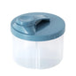 4 Compartments Baby Food Storage Box Newborn Milk Powder Newborn Baby Things Snacks CupsContainer Formula Dispenser Portable