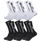 6Pairs Non Slip Grip Socks For Men Women Football Basketball Baseball Rugby Soccer Cycling Running Hiking Tennis Skateboard