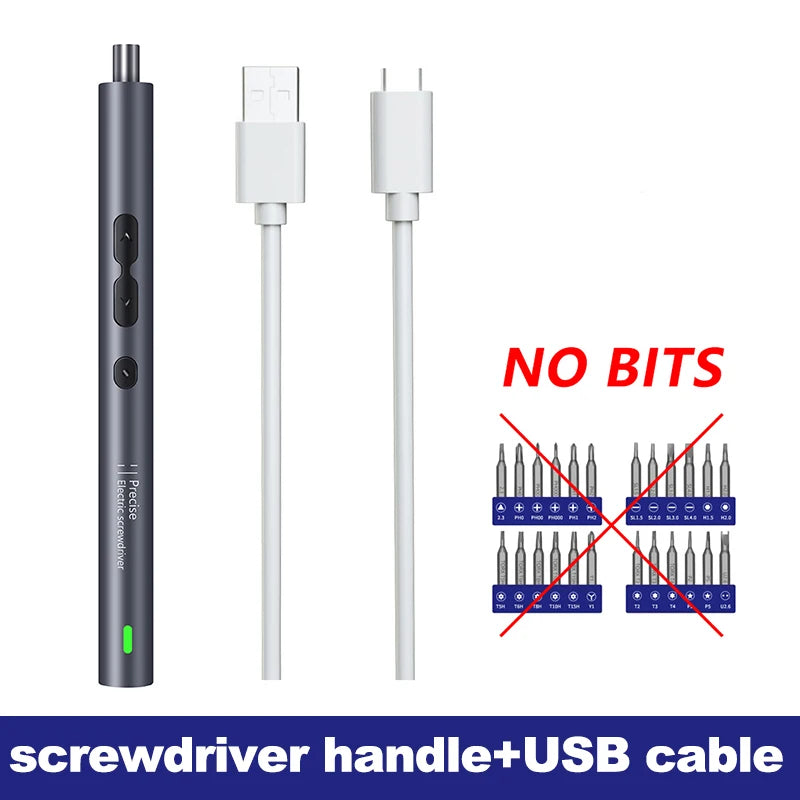 Electric Screwdriver Precision Sets 62 in 1 Power Tool Kit Rechargeable Wireless Mini Small Magnetic Bits for Xiaomi Cell Mobile