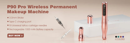 Biomaser 10PCS Revolution Tattoo Needle Permanent Makeup Cartridge Needles For Tattoo Machine Kit Eyebrow Needle 1R,2R,3R,5R
