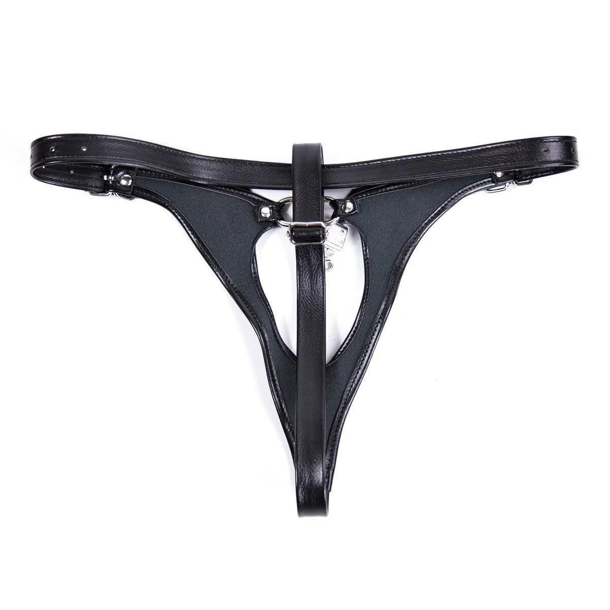 BDSM Bondage Harness Briefs Pant Hole Sex Toys For Woman PU G-strings Panty Masturbation Underwear Panties Chastity Strap Belt