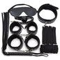 Erotic Bdsm Set Sexy Leather Plush Sex Toys Bondage Kit Handcuffs Feather Blindfold Flirt Exotic Accessories Couples Adult Games