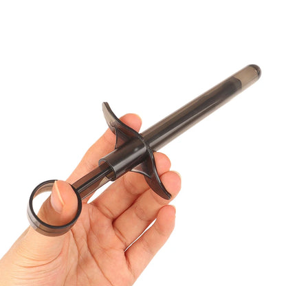 Enema Inject Oil Lubricant Applicator Lube Launcher Syringe Injector Enema Anal Vagina Clean Tools Feminine Hygiene Product