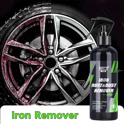Car Wheels Rim Cleaner Multi Purpose Rust Remover Brake Paint Protect Metal Dust Iron Powder Remover Car Care Chrome Spray S18