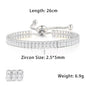 Fashionable Zircon Tennis Bracelets for Women Dazzling Various Shape Crystal Chain on Hand Trend Sexy Party Accessories Jewelry