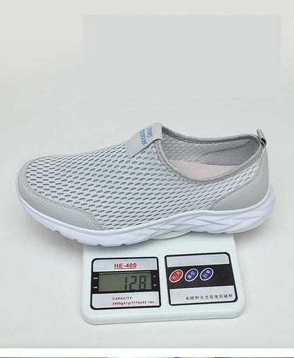 Men's and Women's Casual Breathable Walking Couple Shoes, Outdoor Soft, Lightweight, Fashionable Sports Shoes 2024 New Model