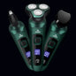 New Electric Shaver LED Digital Display Three-head Floating Razor USB Rechargeable Washing Multi-function Beard Knife