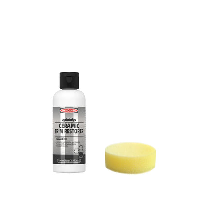 Hydroshine Ceramic Trim Restorer Car Plastic Leather Rubber Restorer Auto Polish And Repair Coating Renovator Refurbish Agent
