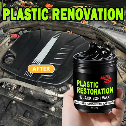 Ultimate Car Plastic and Trim Restorer – Back to Black Restores Faded Trim, UV Protection, Long-Lasting Ceramic Coating, Non-Gr