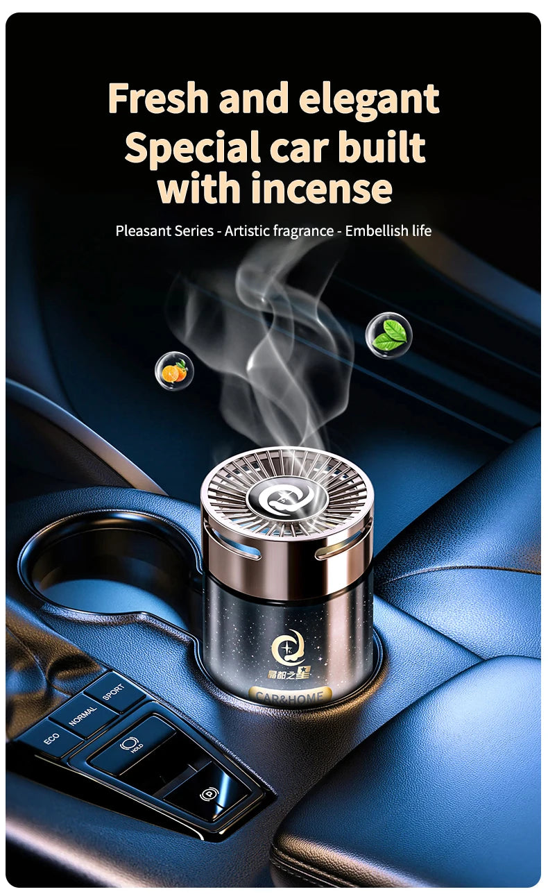 Hot Selling New Car Air Freshener Car Solid Fragrance Diffuser Long lasting Car Inside light fragrance Gifts