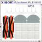 For Xiaomi Vacuum cleaner S20 E12 E10 B112 sweeping robot vacuum cleaner main brush side brush mop cloth HEPA filter spare parts