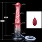NNSX Horse Squirting Anal Plug Dildo Ejaculation Penis with Strong Sucker G-spot Stimulation Silicone Erotic Sex Toys For Woman