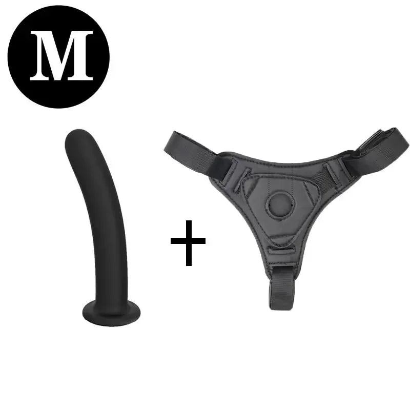 Adjustable Silicone Strap On Dildo Harness Set S M L Sizes Realistic Penis Panties for Women Lesbian Couples G-Spot Anal Vaginal