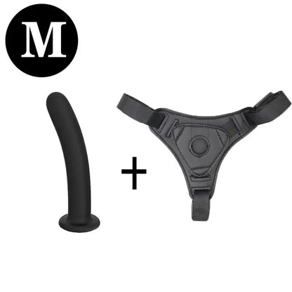 Adjustable Silicone Strap On Dildo Harness Set S M L Sizes Realistic Penis Panties for Women Lesbian Couples G-Spot Anal Vaginal