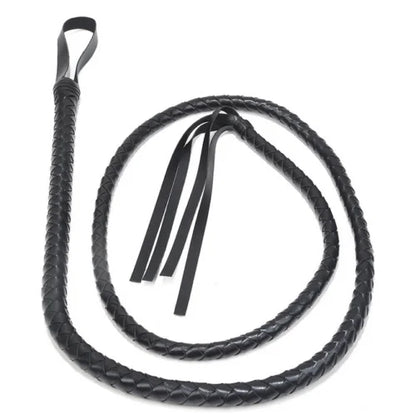 1.8M Long Faux Leather Bondage Whip Handle Riding Crop Fetish Flogger Sexy BDSM Toys for Adult Woman Halloween Costume Accessory