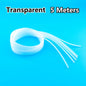 DTF UV Inkjet Printer Ink Tube 4*2mm 6 Rows CISS System Soft Pipe Silicone Corrosion Resisted Material Flexible Ink Hose Pipe