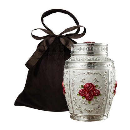Metal Cremation Urns for Human Ashes, Coffin Box, Pet Memorial, Keepsake Urns, Small Animal Urn, Funeral