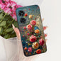 Case For Motorola Edge 50 Fusion Cover XT2429-1 Popular Flower Soft Black Silicone Phone Cases For Motorola G96 5G MotoG96 Funda