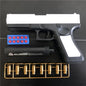 New Soft Bullet Toy Gun Shell Ejection Foam Darts Pistol Desert Eagle Airsoft Gun With Silencer For Kid Adult