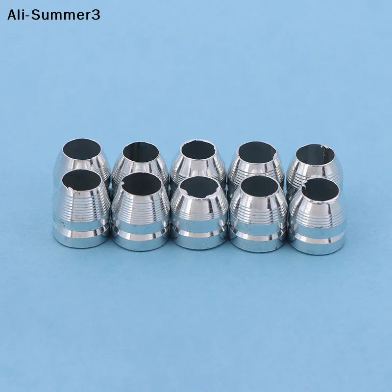 【RP3】10Pcs Round Handle Wedge Steel Hammer Handle Splitting Wedge Set For Repair Axe Claw Hammer Steel For Carpentry Maintenance