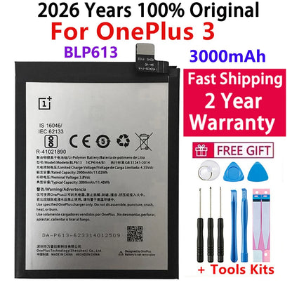 Original Battery For Oneplus one 1+ For OnePlus 1 2 3 1+3 One Plus Nord 2 N10 X 3 3T 5 5T 6 6T 7 7T 8 8T 9 9R Pro Plus Batteries
