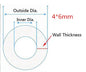 5 Meters Transparent Food Grade Silicone Tube 2 4 6 8 10 12 Flexible Garden Rubber Hose Aquarium Soft Tubing Silicone Pipe