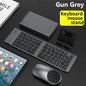 Folding Keyboard and Mouse 2.4G Mini Keypad Bluetooth Wireless Portable Silm Foldable Keyboards for Travel Computer PC iPad