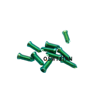 VKTIMALL Titanium Locking Screw Veterinary B1.6-B4.0 Bone Screw for Orthopedic Implant Trauma Plates