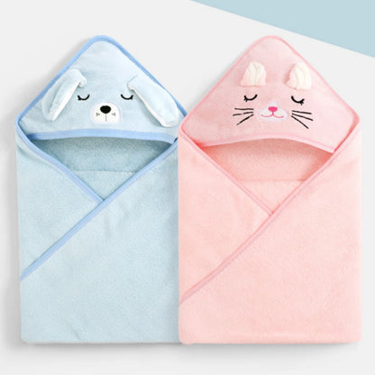 Toddler Baby Hooded Towels Newborn Kids Bathrobe Super Soft Bath Towel Blanket Warm Sleeping Swaddle Wrap for Infant Boys Girls